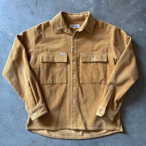 FuckingAwesome Corduroy Overshirt Heavyweight FA Medium Brown Button Up Skate